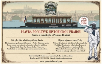 Plavba po Vltave historickou Prahou