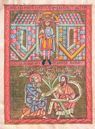 Vyšehradský kodex, patrně král Vratislav II © Wikimedia Commons