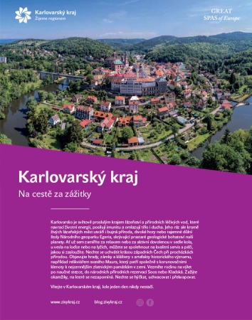 Karlovarský kraj - Na cestě za zážitky
