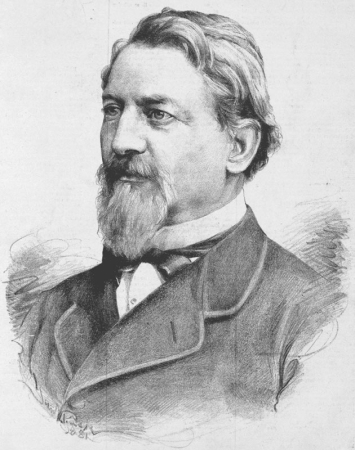 Bedřich Wachsmann na kresbě z roku 1881