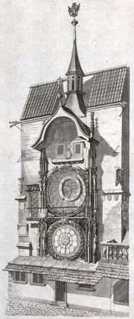 Staroměstský orloj v roce 1791