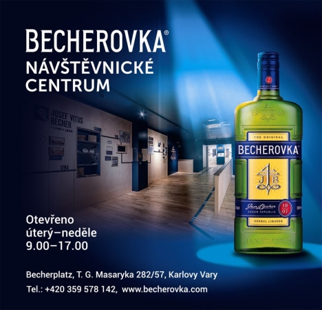 Becherovka - návštěvnické centrum