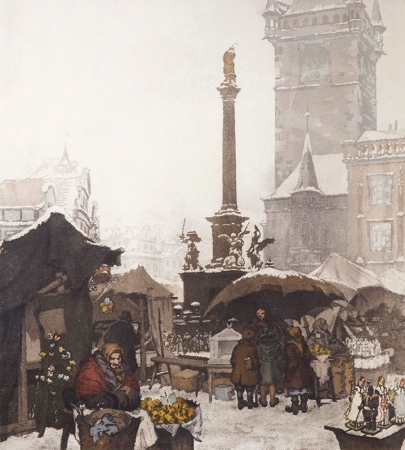 Vánoční trh na Staroměstském náměstí,  Jaromír Stretti-Zamponi 
