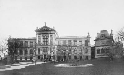 Budova muzea v roce 1902