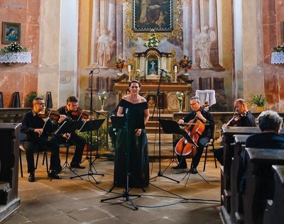 Jana Šrejma Kačírková a M. Nostitz Quartet, foto © Vojtěch Vlk