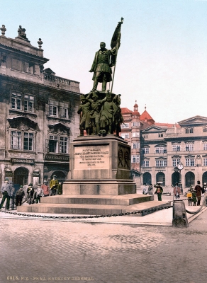 Pomník maršála Radeckého na Malostranském
náměstí v Praze, 1859
