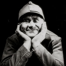 Karel Noll v roli filmového Švejka (1926)