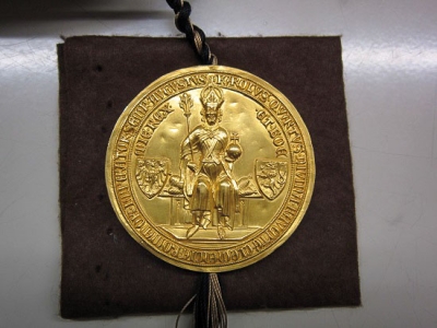 Zlatá bula Karla IV., trevírský exemplář