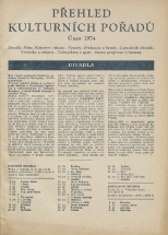 Pražská kultura před 67 lety - únor 1954