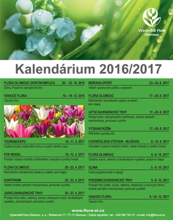 Flora Olomouc Kalendárium 2016/2017