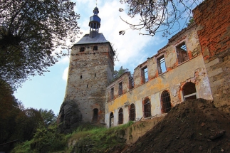 Znovu ožívající hrad Hartenbeg